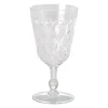 Rice wijnglas acryl, Helder