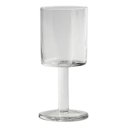 Ripe wittewijnglas, Helder