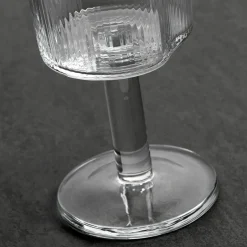 Ripe wittewijnglas, Helder