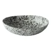 Rivoli saladeschaal medium Ø30 cm, Green splatter