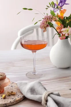 Rose Garden champagnecoupe 12 cl 4-pack, Helder