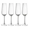 Rose Garden champagneglas 4-pack 29 cl, Transparant