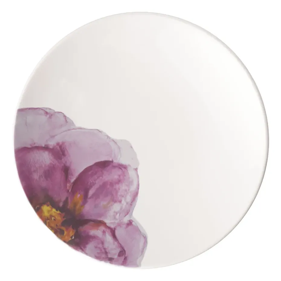 Rose Garden Coupe bordje Ø21 cm, Wit