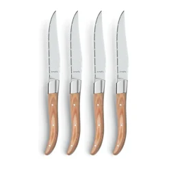 Royal Steak grillmes 4-pack, Natural in houten doos