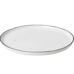 Salt bord zonder stippen, Ø 22 cm.