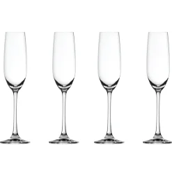 Salute champagneglas 21 cl, 4 stuks, transparant
