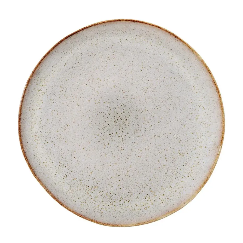 Sandrine bord Ø28,5 cm, lichtgrijs