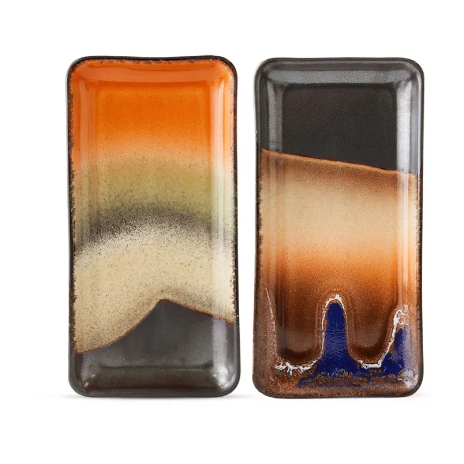 70's dienblad klein 2-pack, Twenty four hours