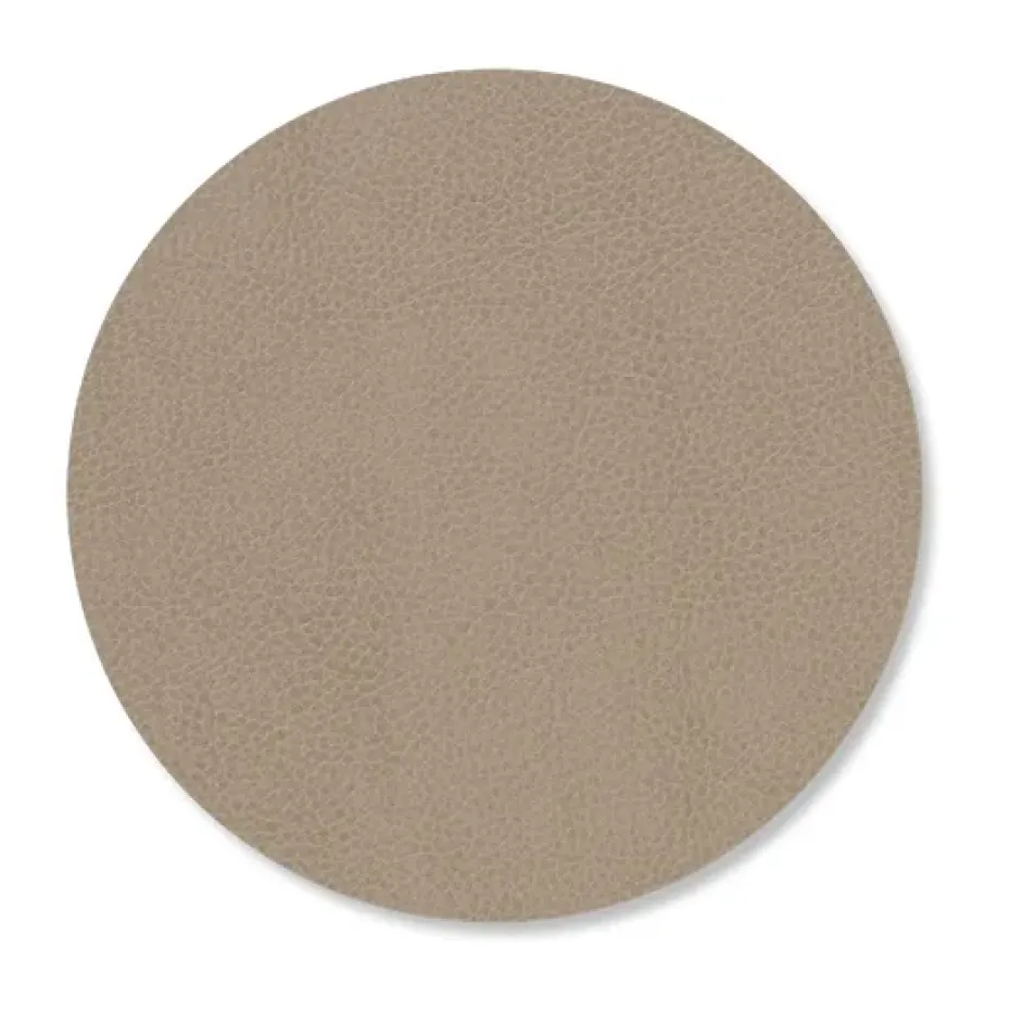 Serene glasonderzetter circle Ø10 cm, Mole Grey