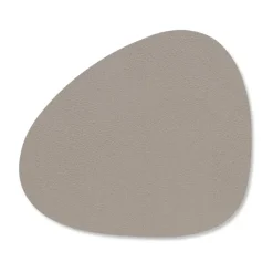 Serene glasonderzetter curve 11x13 cm, Ash