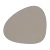 Serene placemat curve L 37x44 cm, Ash