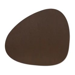 Serene placemat curve L 37x44 cm, Hazel
