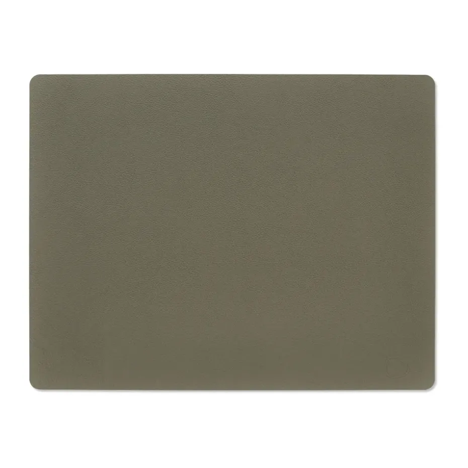 Serene placemat square L 35x45 cm, Moss