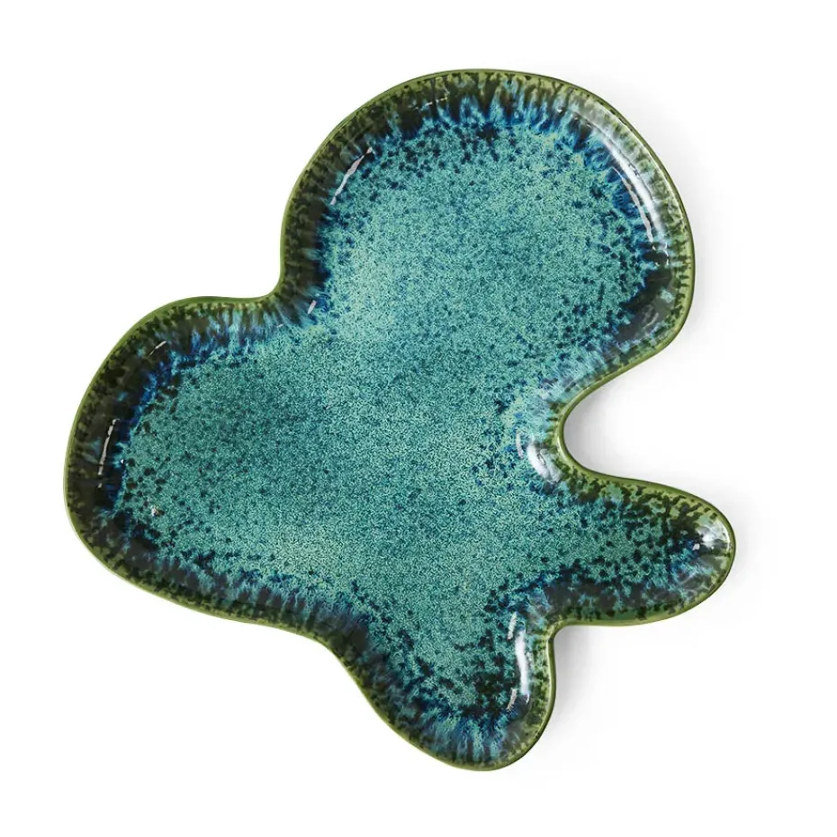 Shell serveerschaal, Teal
