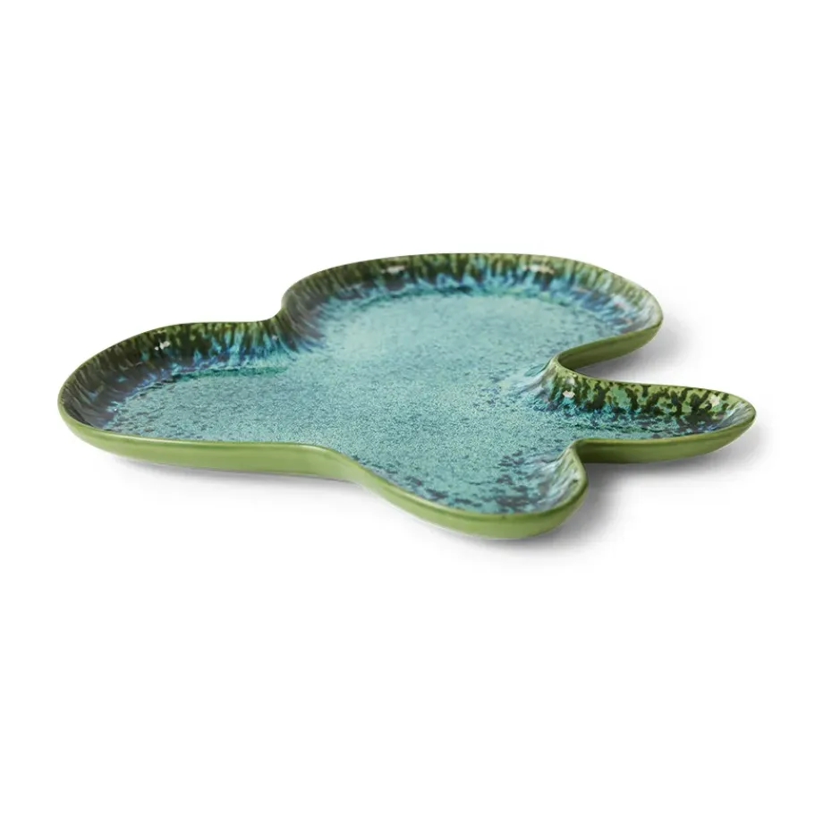 Shell serveerschaal, Teal