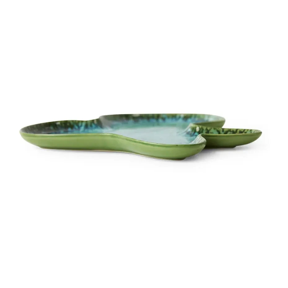 Shell serveerschaal, Teal