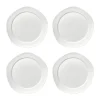 Silhouette bord M Ø23,5 cm 4-pack, White