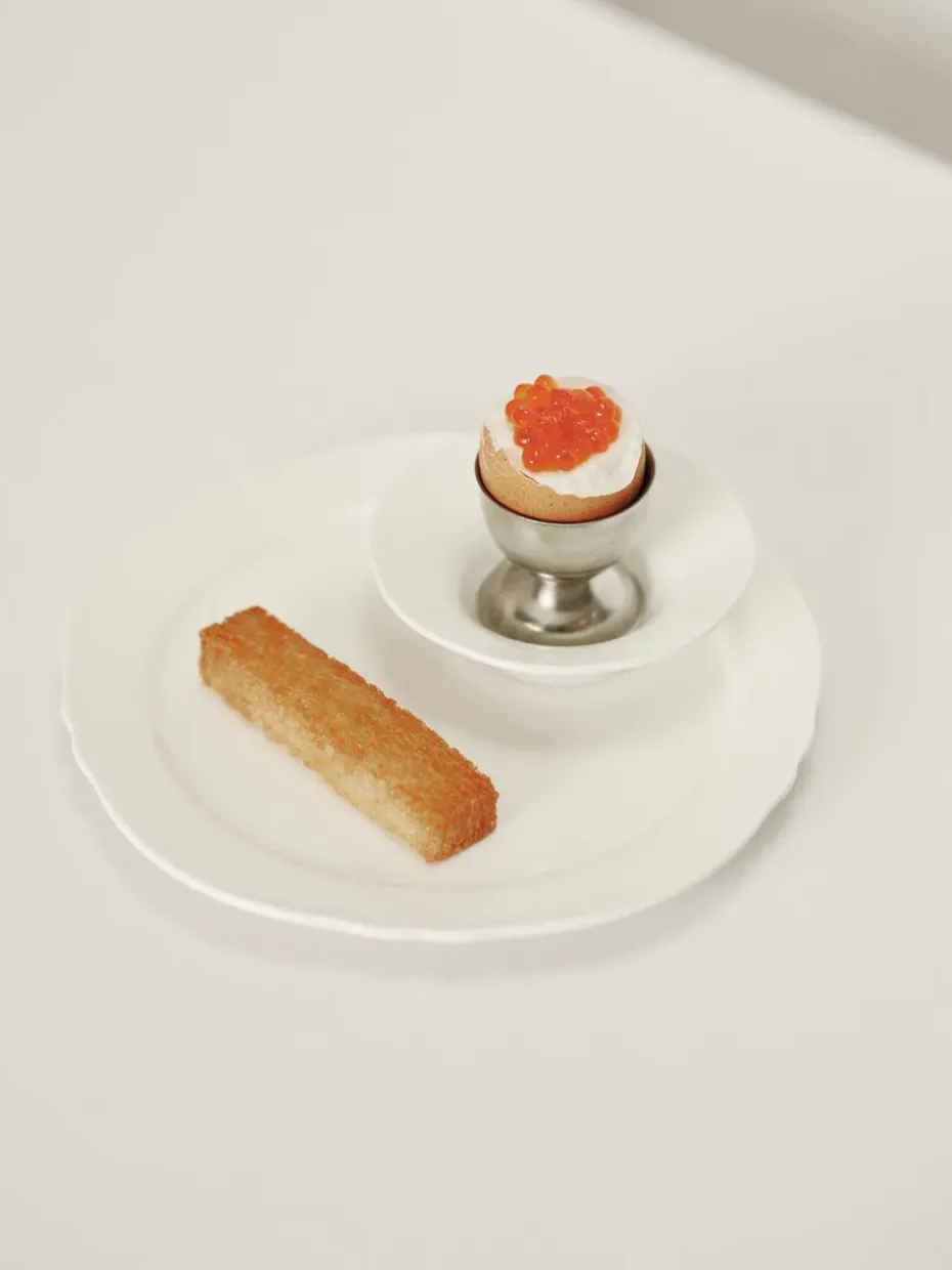 Silhouette bord M Ø23,5 cm 4-pack, White