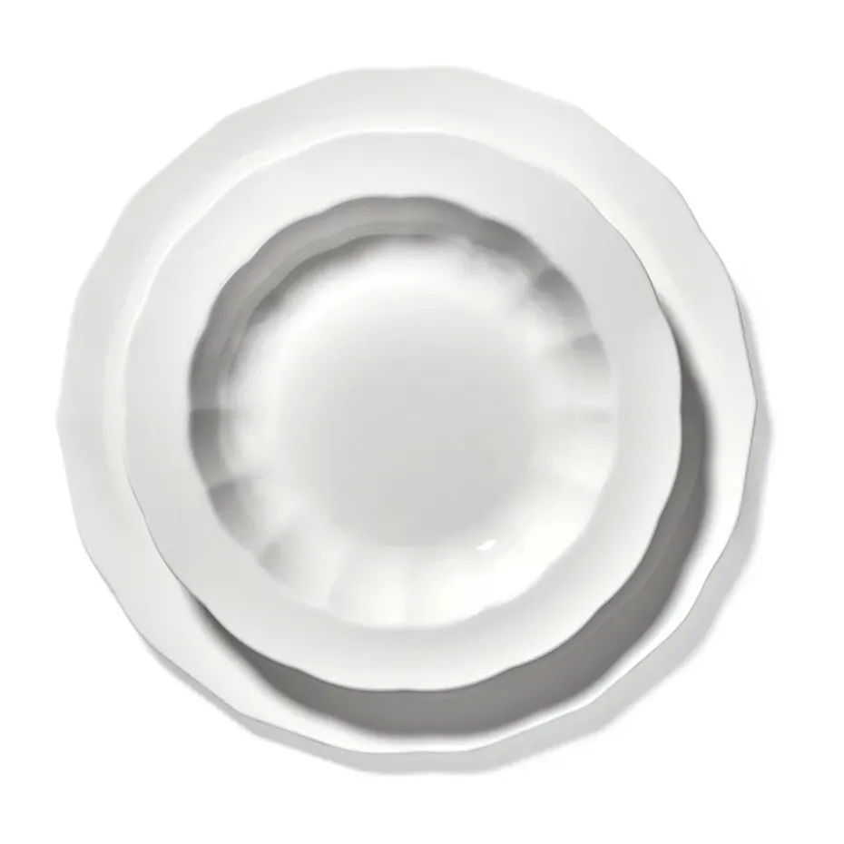 Silhouette diep bord S Ø21,5 cm 4-pack, White