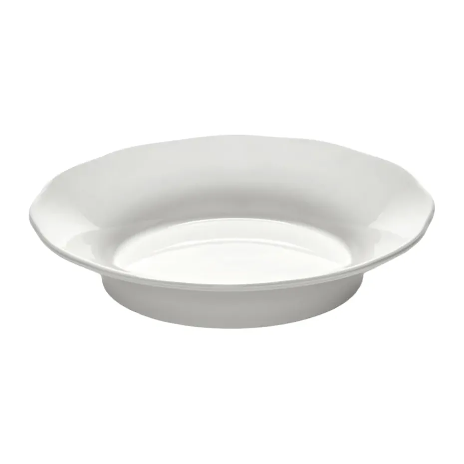 Silhouette diepe bijbord L Ø18,5 cm 4-pack, White