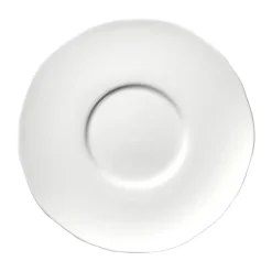 Silhouette schotel voor koffiekop Ø12,7 cm 4-pack, White