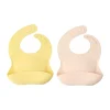 Silly slabbetje siliconen 2-pack, Blush-lemon