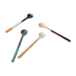 70's keramieken lepel L 4-pack, Breeze