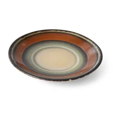 70's koffie schotel Ø11,5 cm, Dark roast