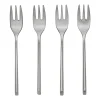 Sletten taartvorkje 4-pack, Full satin forged