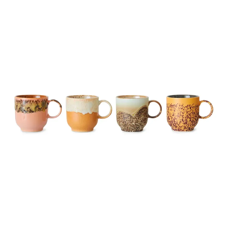 70's mok 25 cl 4-pack, Cape