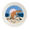 Sniff Moomin bord Ø19 cm, Blauw