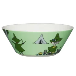 Snufkin Moomin kom, groen