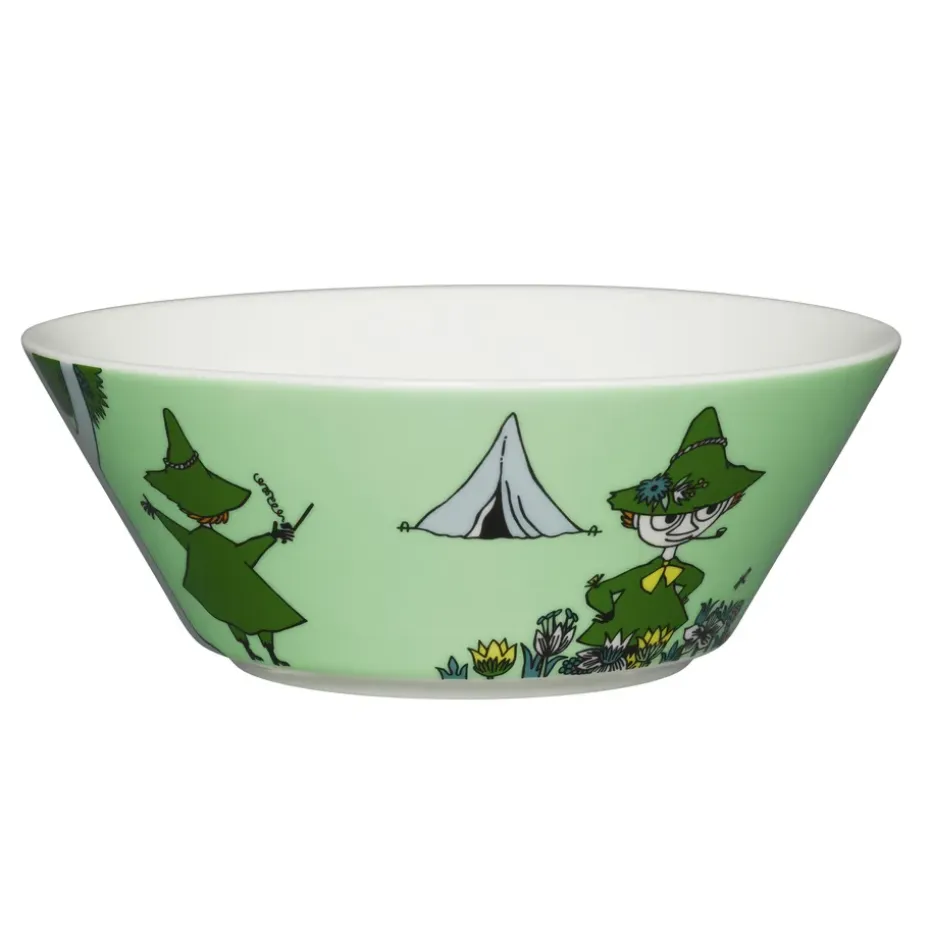 Snufkin Moomin kom, groen