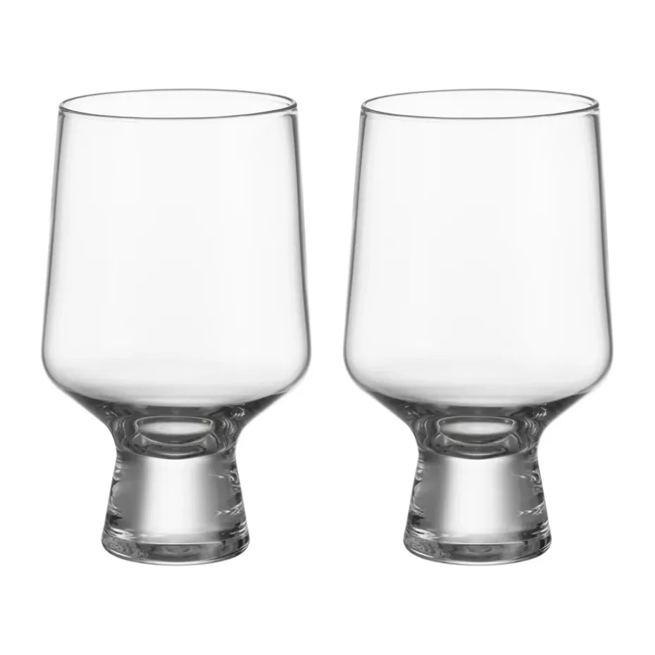 Solare glas op voet 40 cl 2-pack, Helder