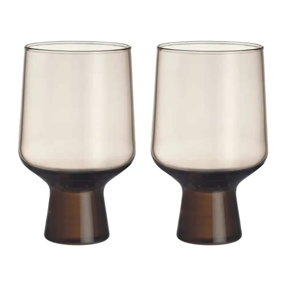 Solare glas op voet 40 cl 2-pack, Linnen