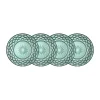 Sorrento bord Ø21 cm 4-pack, Groen
