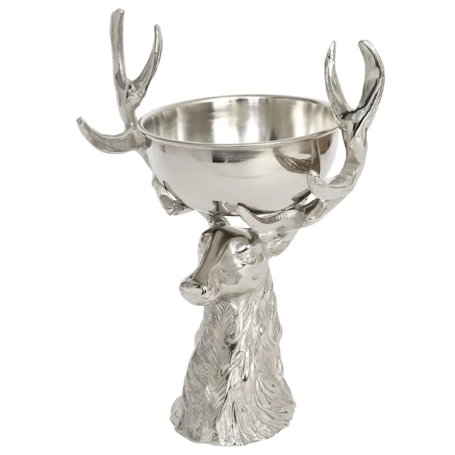 Stag voet met kom hert, Groot