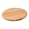 Staub magnetische onderzetter ovaal beukenhout, 15 cm