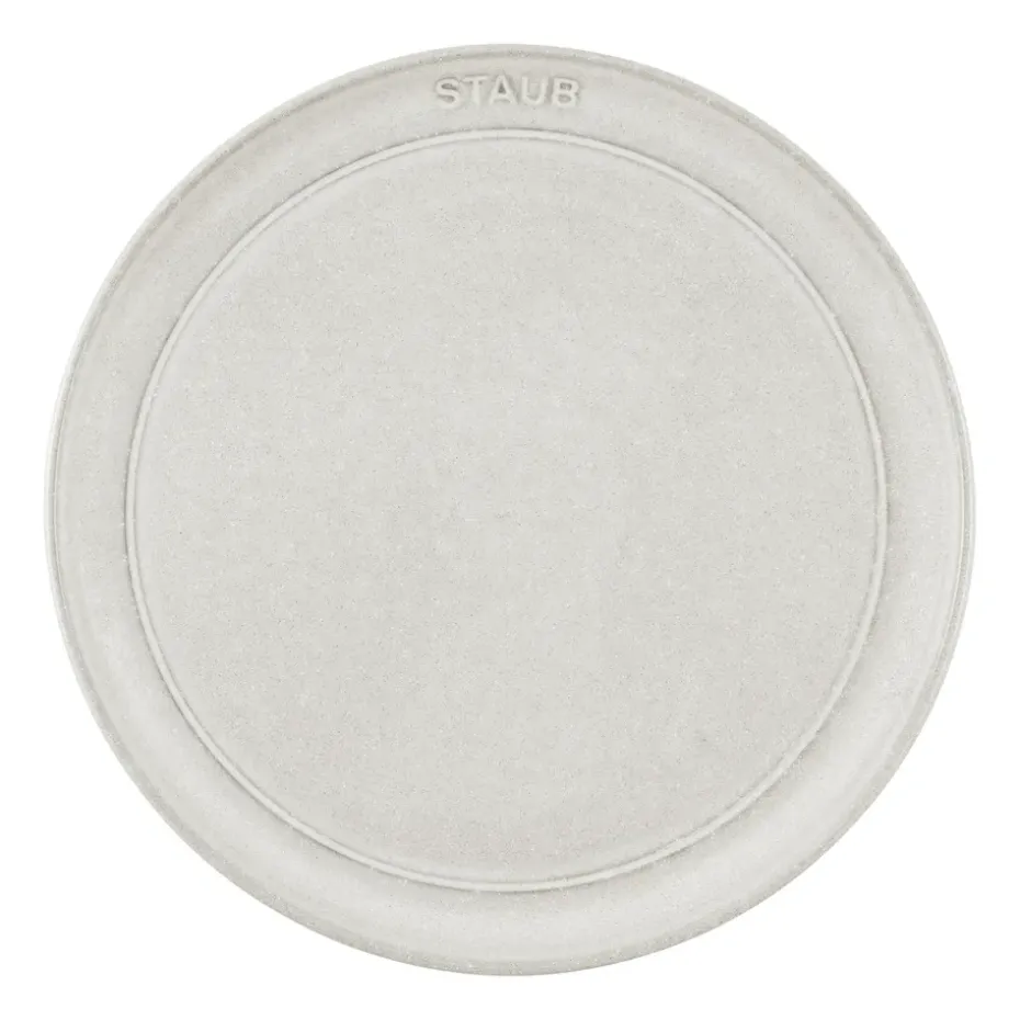 Staub New White Truffle bord, Ø22 cm