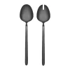 STELLA saladebestek zwart 2-pack, 28 cm