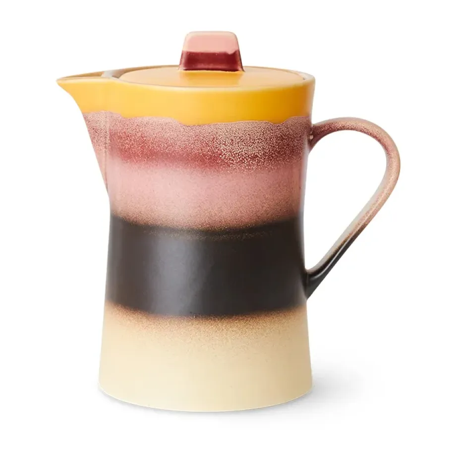 70's theepot, Sunset