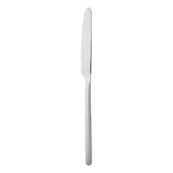 Still dinermes 21 cm, Mat-glanzend staal