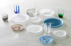 Stripe glas 39 cl, Blue Stripes