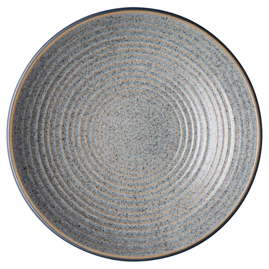 Studio Grey geribbelde kom 25,5 cm, Granite