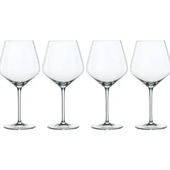 Style burgundy rodewijnglas 4-pack, 64 cl