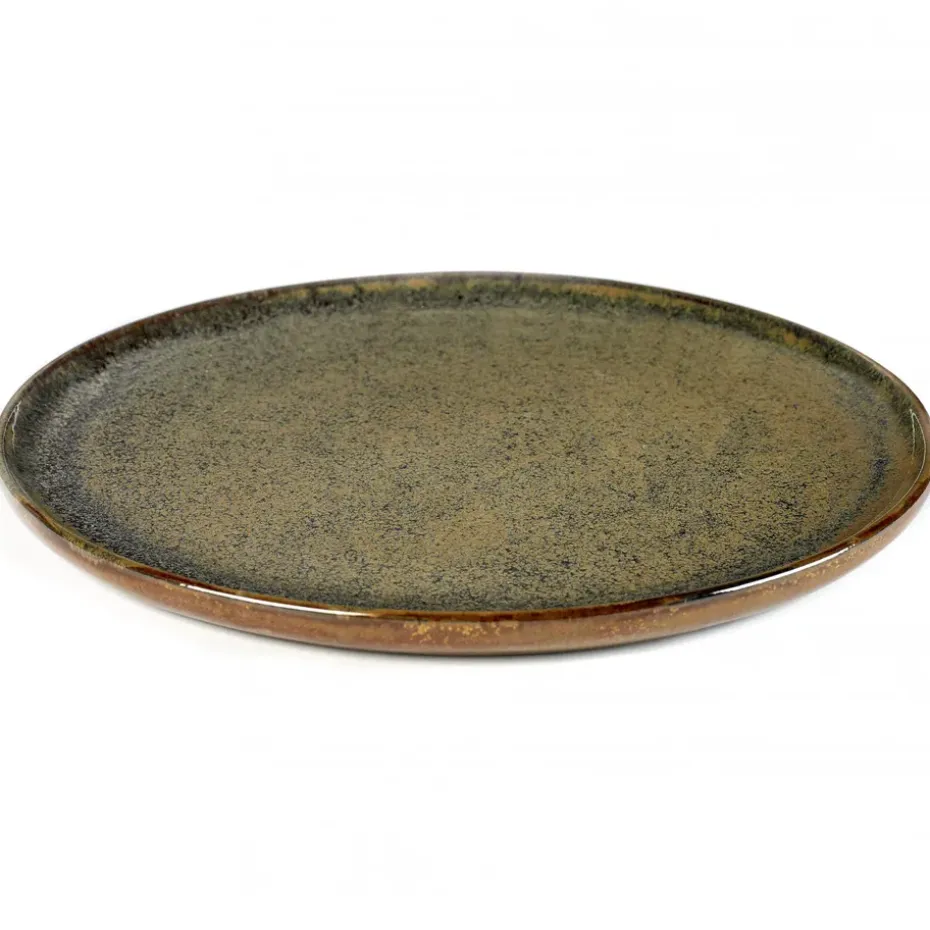 Surface bord 27 cm, Indi grey