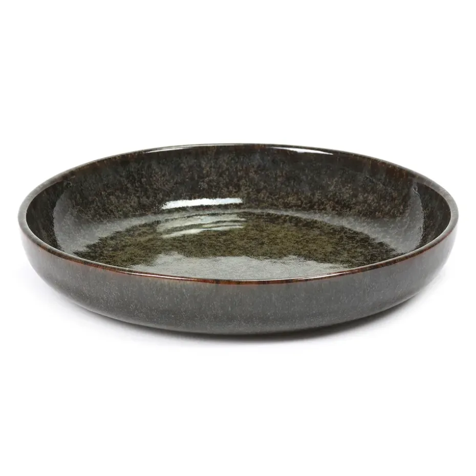 Surface diep bord 23 cm, Indi grey