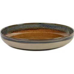 Surface serveerschotel 32 cm, Rusty brown