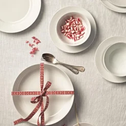 Swedish Grace dessertbord Ø17 cm, snow (wit)