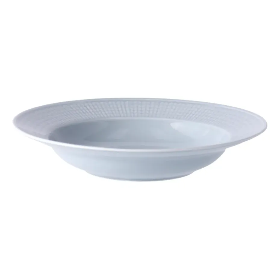 Swedish Grace diep bord Ø25 cm, ice (lichtblauw)